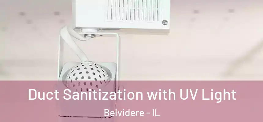 Duct Sanitization with UV Light Belvidere - IL